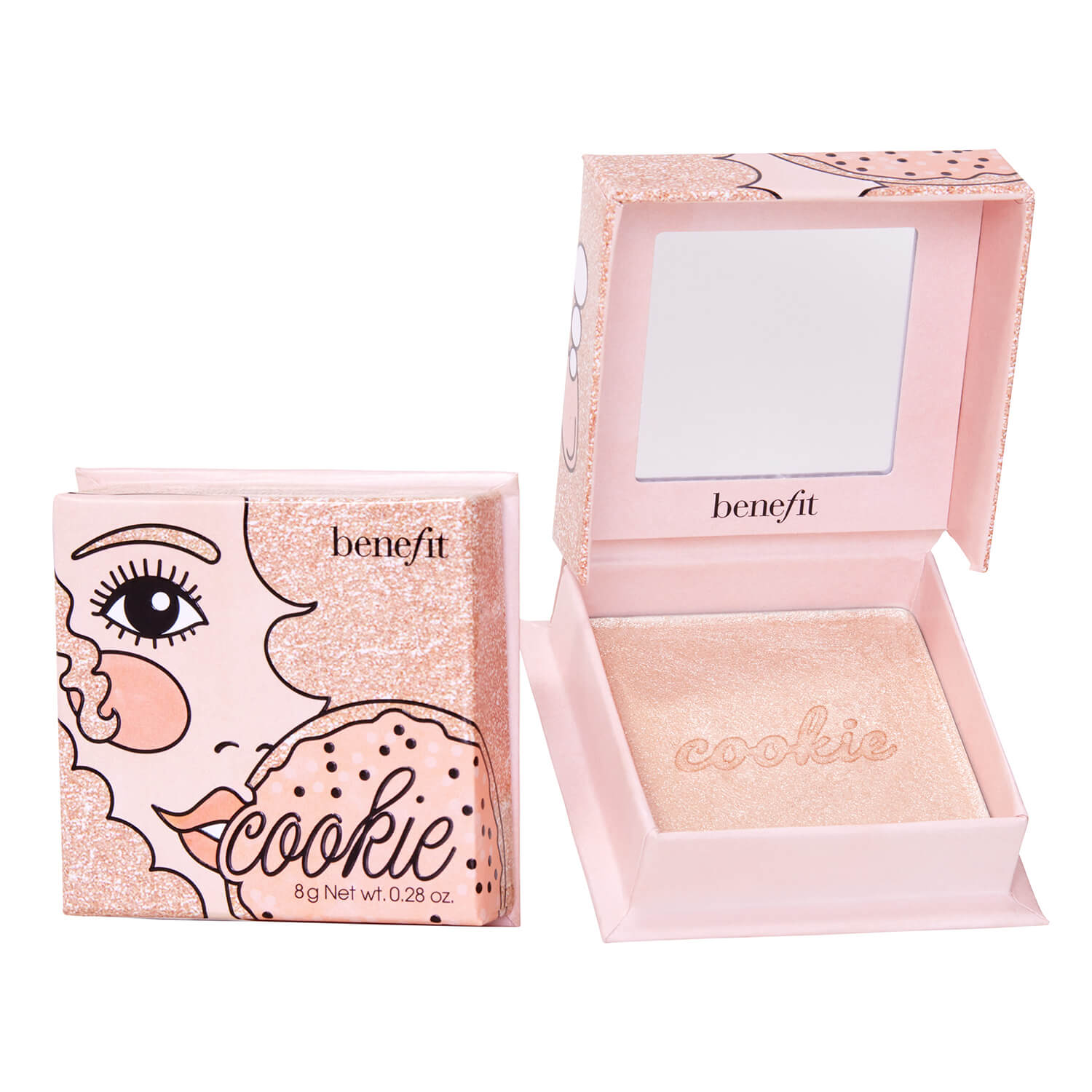 box o´powder highlighter (iluminador en polvo)